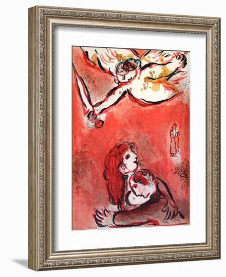 Bible: Le Visage D'Israël-Marc Chagall-Framed Premium Edition