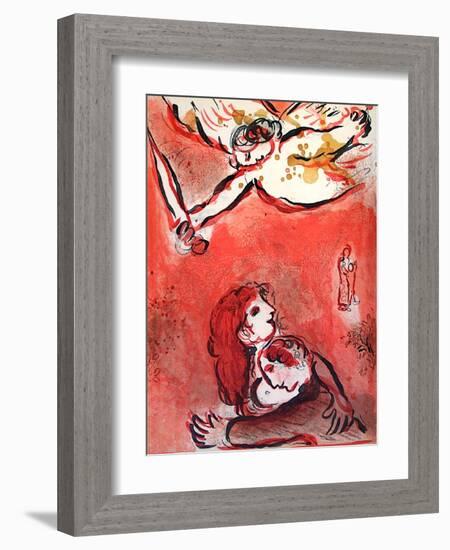 Bible: Le Visage D'Israël-Marc Chagall-Framed Premium Edition