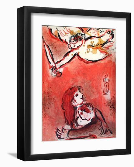 Bible: Le Visage D'Israël-Marc Chagall-Framed Premium Edition