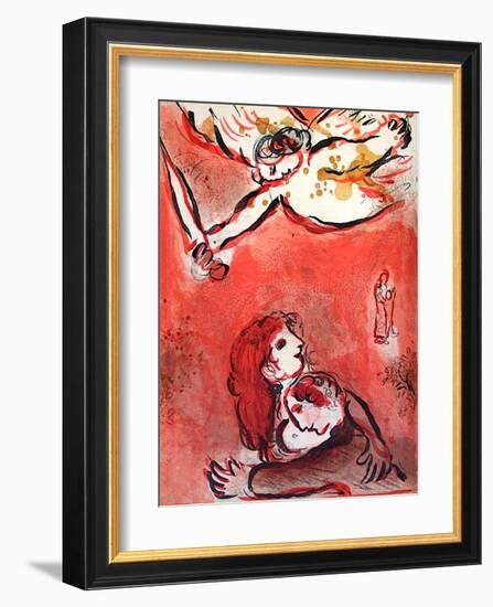 Bible: Le Visage D'Israël-Marc Chagall-Framed Premium Edition