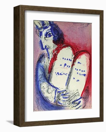 Bible: Moise III-Marc Chagall-Framed Premium Edition