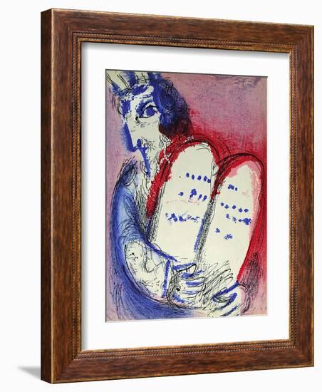 Bible: Moise III-Marc Chagall-Framed Premium Edition