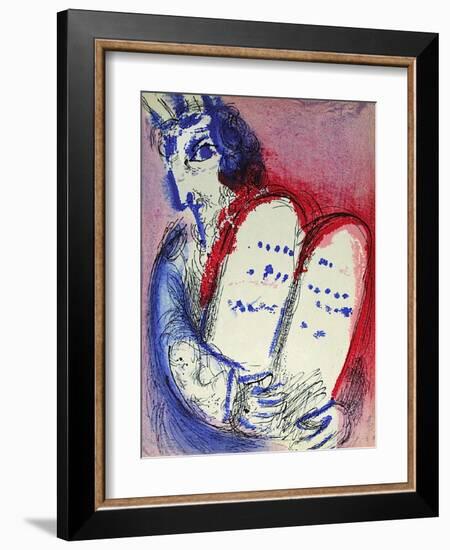 Bible: Moise III-Marc Chagall-Framed Premium Edition