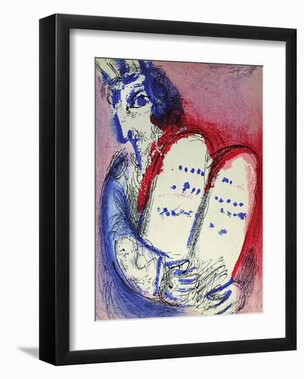 Bible: Moise III-Marc Chagall-Framed Premium Edition