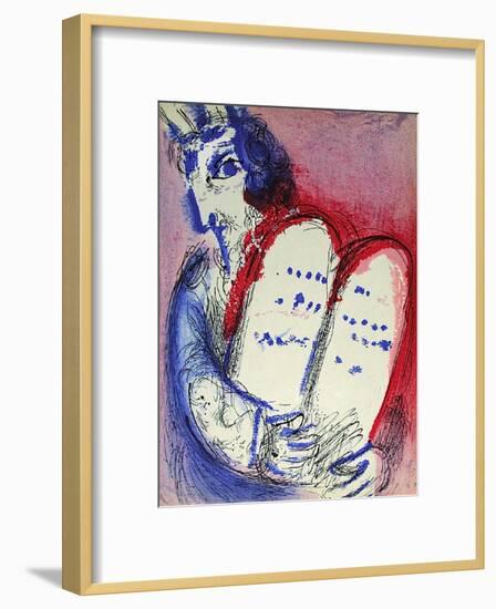 Bible: Moise III-Marc Chagall-Framed Premium Edition