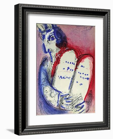 Bible: Moise III-Marc Chagall-Framed Premium Edition