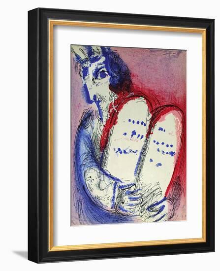 Bible: Moise III-Marc Chagall-Framed Premium Edition