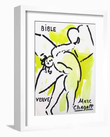 Bible: Page de Titre-Marc Chagall-Framed Premium Edition