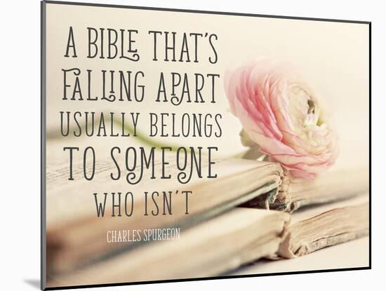 Bible Quote-Sarah Gardner-Mounted Art Print