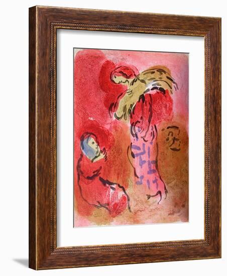 Bible: Ruth Glaneuse-Marc Chagall-Framed Premium Edition