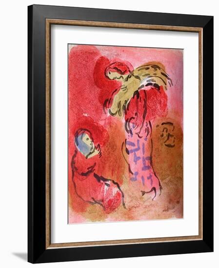 Bible: Ruth Glaneuse-Marc Chagall-Framed Premium Edition