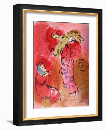 Bible: Ruth Glaneuse-Marc Chagall-Framed Premium Edition