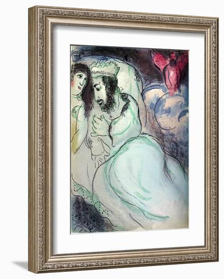 Bible: Sara Et Abimelech-Marc Chagall-Framed Premium Edition