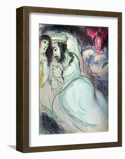 Bible: Sara Et Abimelech-Marc Chagall-Framed Premium Edition