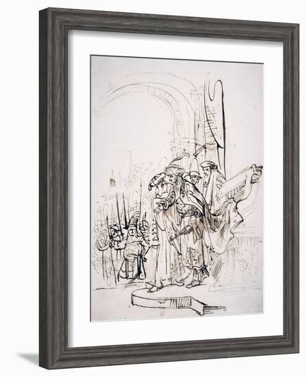 Biblical Scene-Gerbrandt Van Den Eeckhout-Framed Giclee Print