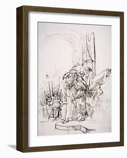 Biblical Scene-Gerbrandt Van Den Eeckhout-Framed Giclee Print