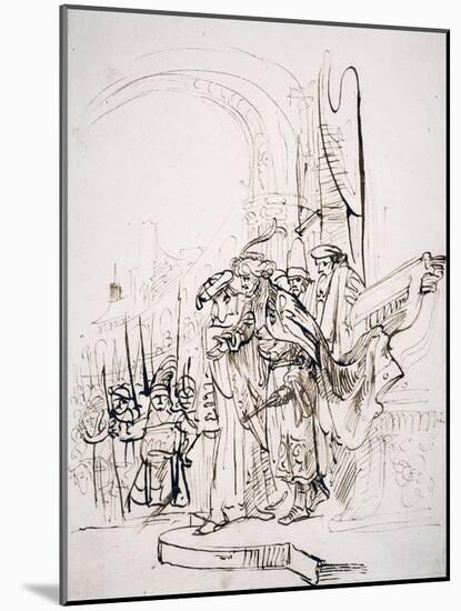 Biblical Scene-Gerbrandt Van Den Eeckhout-Mounted Giclee Print