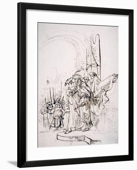 Biblical Scene-Gerbrandt Van Den Eeckhout-Framed Giclee Print