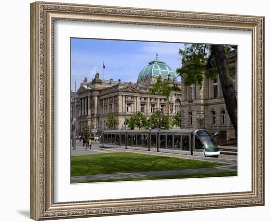 Bibliotheque Nationale Et Universitaire, Strasbourg, Alsace, France-Richardson Peter-Framed Photographic Print