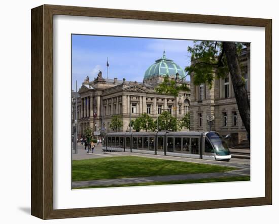 Bibliotheque Nationale Et Universitaire, Strasbourg, Alsace, France-Richardson Peter-Framed Photographic Print