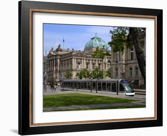 Bibliotheque Nationale Et Universitaire, Strasbourg, Alsace, France-Richardson Peter-Framed Photographic Print