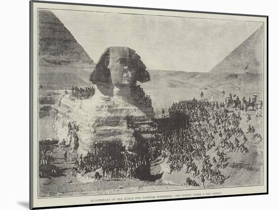 Bicentenary of the King's Own Scottish Borderers, the Sphinx under a New Aspect-null-Mounted Giclee Print