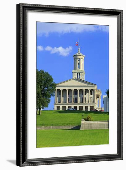 Bicentennial Capitol Mall State Park and Capitol Building-Richard Cummins-Framed Photographic Print