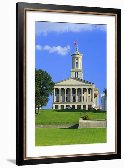 Bicentennial Capitol Mall State Park and Capitol Building-Richard Cummins-Framed Photographic Print