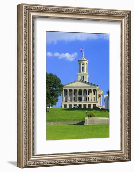 Bicentennial Capitol Mall State Park and Capitol Building-Richard Cummins-Framed Photographic Print