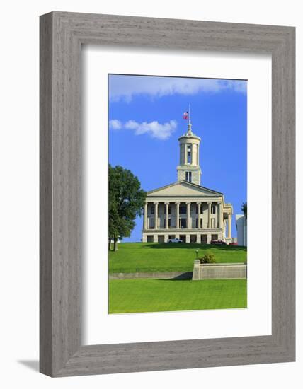 Bicentennial Capitol Mall State Park and Capitol Building-Richard Cummins-Framed Photographic Print