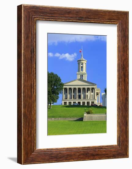 Bicentennial Capitol Mall State Park and Capitol Building-Richard Cummins-Framed Photographic Print