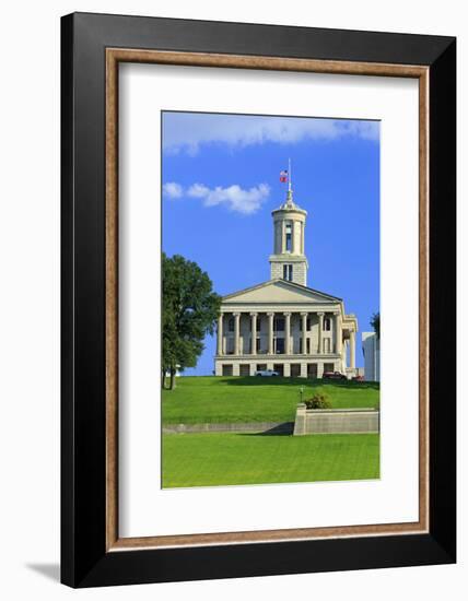 Bicentennial Capitol Mall State Park and Capitol Building-Richard Cummins-Framed Photographic Print