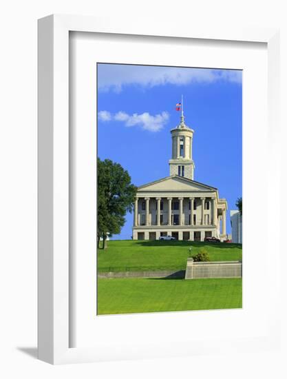 Bicentennial Capitol Mall State Park and Capitol Building-Richard Cummins-Framed Photographic Print