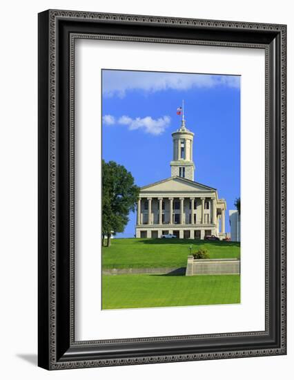 Bicentennial Capitol Mall State Park and Capitol Building-Richard Cummins-Framed Photographic Print