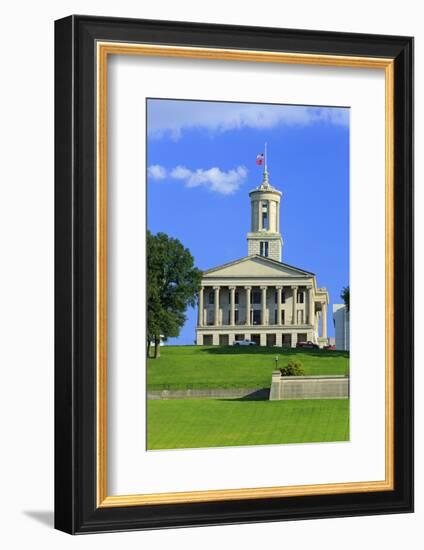 Bicentennial Capitol Mall State Park and Capitol Building-Richard Cummins-Framed Photographic Print