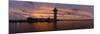 Bicentennial Tower Sunset-5fishcreative-Mounted Giclee Print