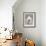 Bichon Frise Walking Forward-Jane Burton-Framed Photographic Print displayed on a wall
