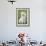 Bichon Maltiase Sitting Upright-null-Framed Photographic Print displayed on a wall