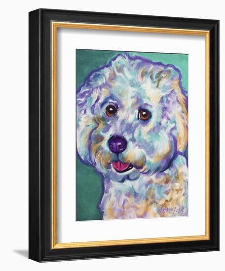 Bichon - Ruben-Dawgart-Framed Giclee Print