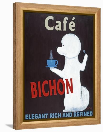 Bichon-Ken Bailey-Framed Premier Image Canvas