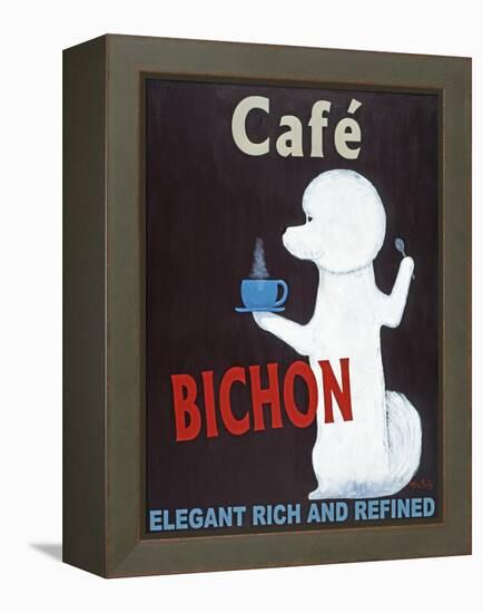 Bichon-Ken Bailey-Framed Premier Image Canvas