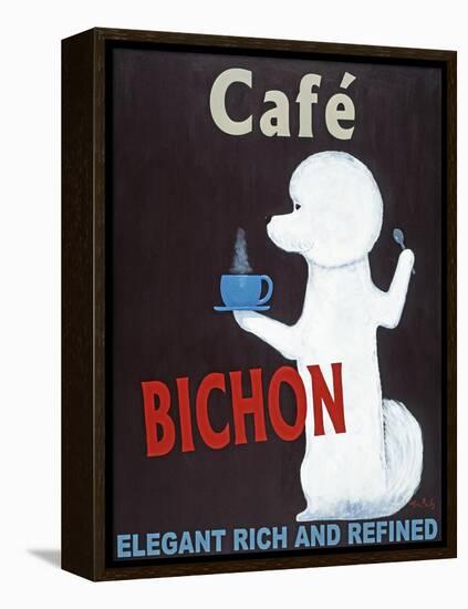 Bichon-Ken Bailey-Framed Premier Image Canvas