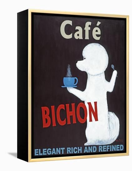 Bichon-Ken Bailey-Framed Premier Image Canvas