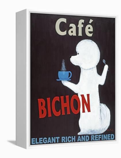 Bichon-Ken Bailey-Framed Premier Image Canvas