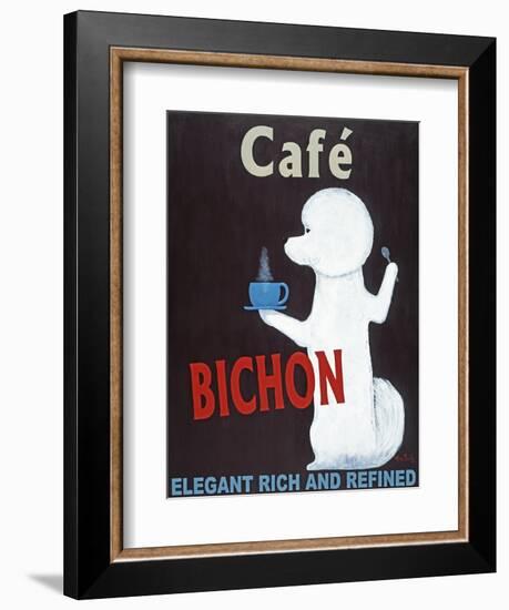 Bichon-Ken Bailey-Framed Giclee Print