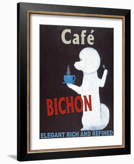 Bichon-Ken Bailey-Framed Giclee Print