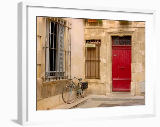 Bicycle, Arles, Provence, France-Lisa S. Engelbrecht-Framed Photographic Print