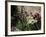 Bicycle Decorated with Flowers, Brantome, Dordogne, France, Europe-Peter Richardson-Framed Photographic Print