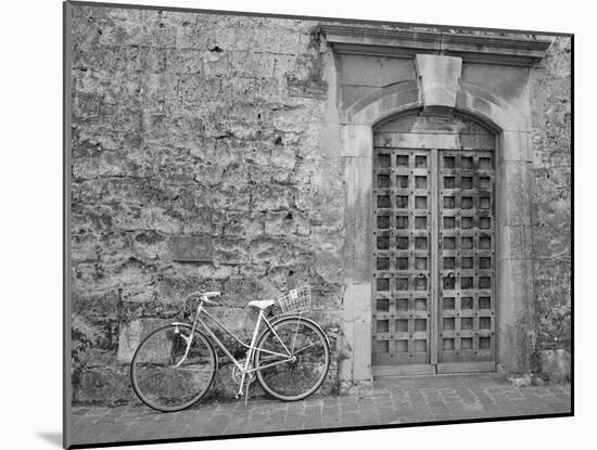 Bicycle & Door, Yverdon, Switzerland 04-Monte Nagler-Mounted Photographic Print