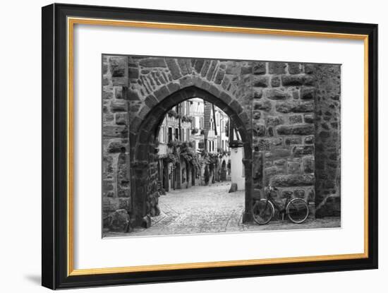 Bicycle of Riquewihr-Monte Nagler-Framed Giclee Print